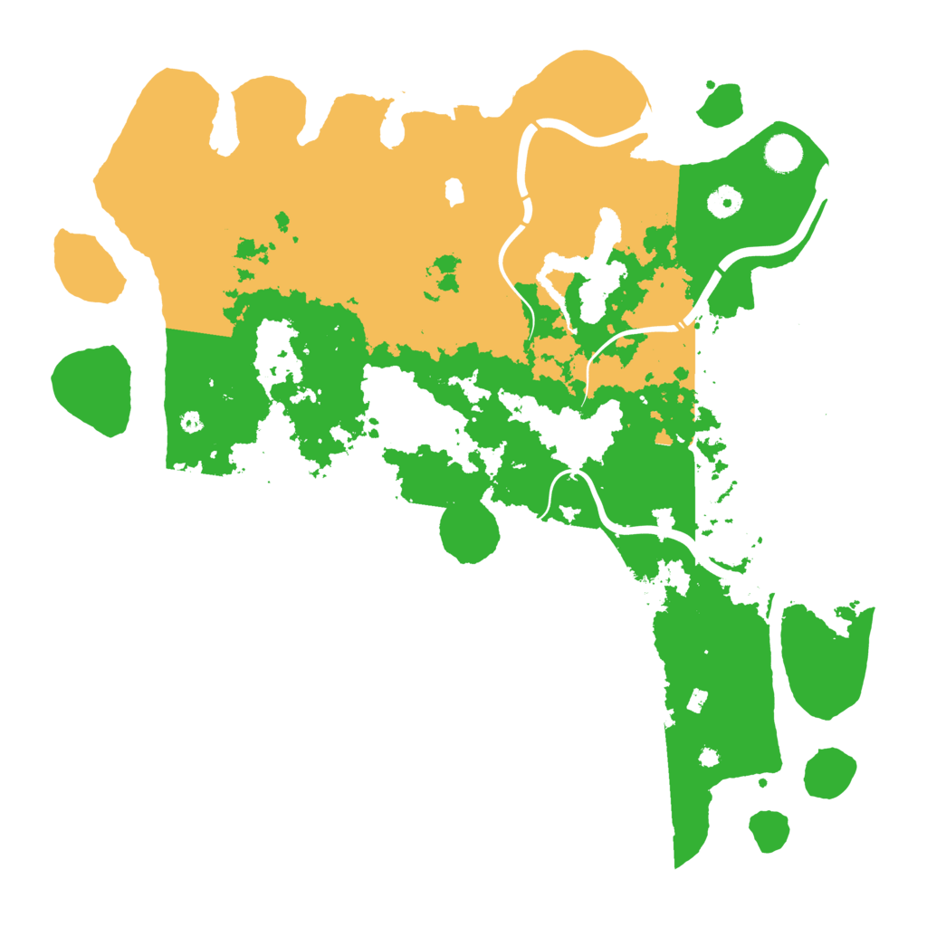 Biome Rust Map: Procedural Map, Size: 4250, Seed: 2004265309