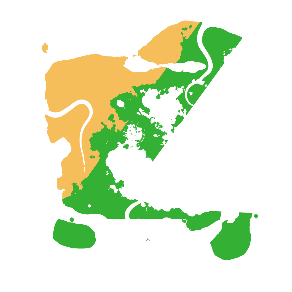 Biome Rust Map: Procedural Map, Size: 2750, Seed: 1953634189