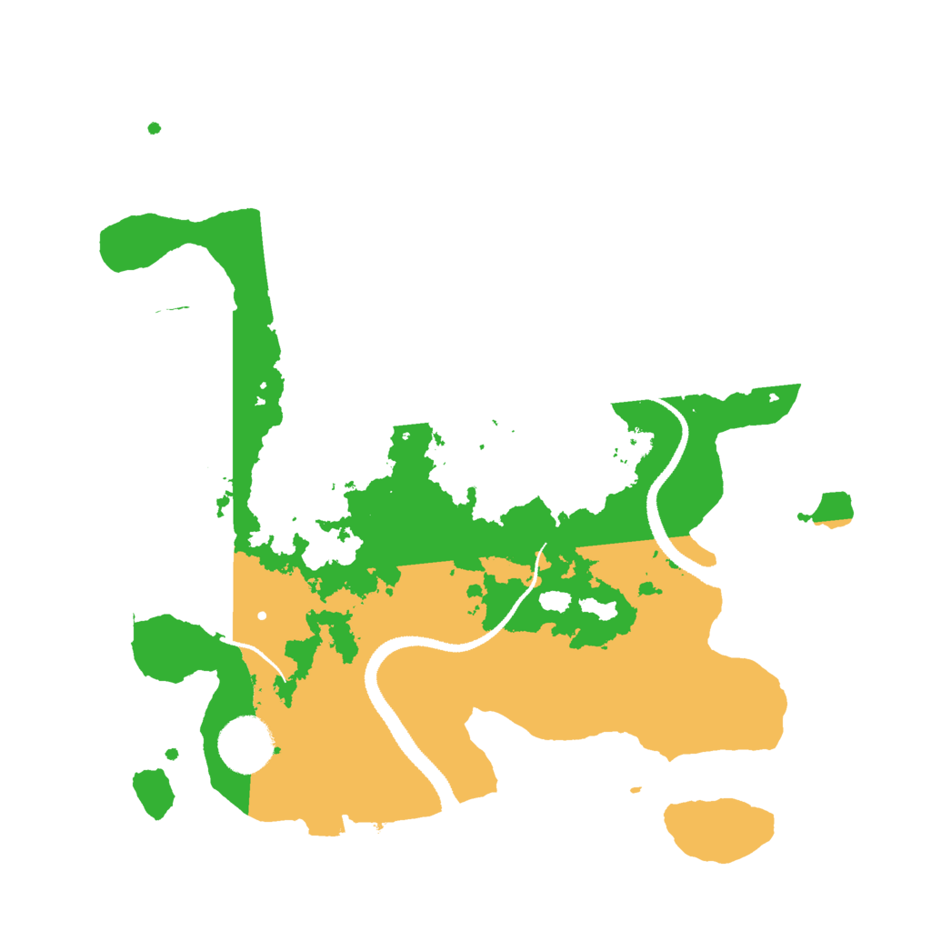 Biome Rust Map: Procedural Map, Size: 3000, Seed: 654126735