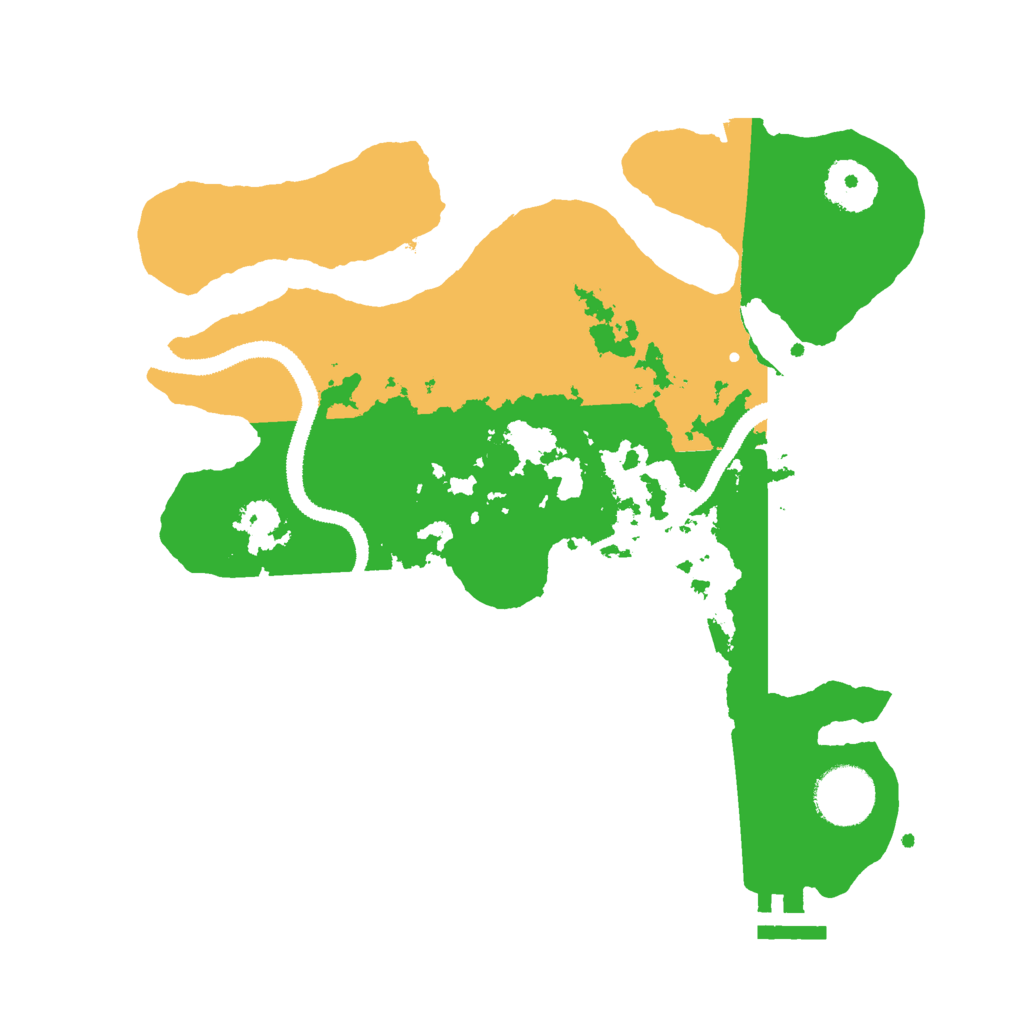 Biome Rust Map: Procedural Map, Size: 3000, Seed: 292914