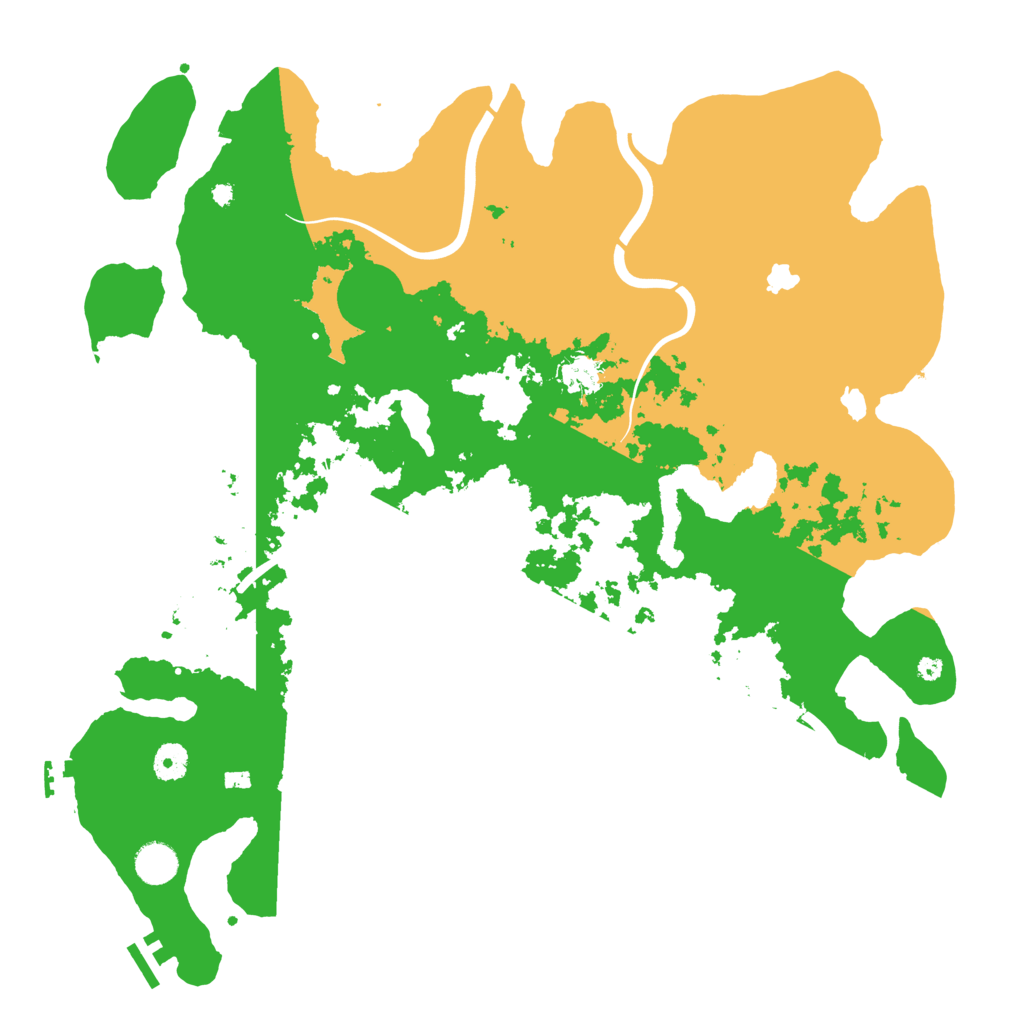 Biome Rust Map: Procedural Map, Size: 4250, Seed: 1071418127