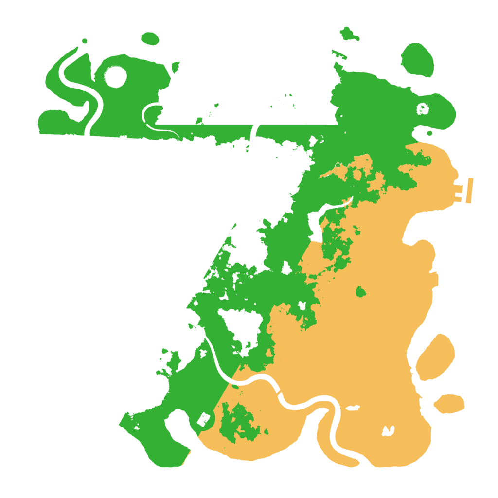 Biome Rust Map: Procedural Map, Size: 4000, Seed: 1018177952