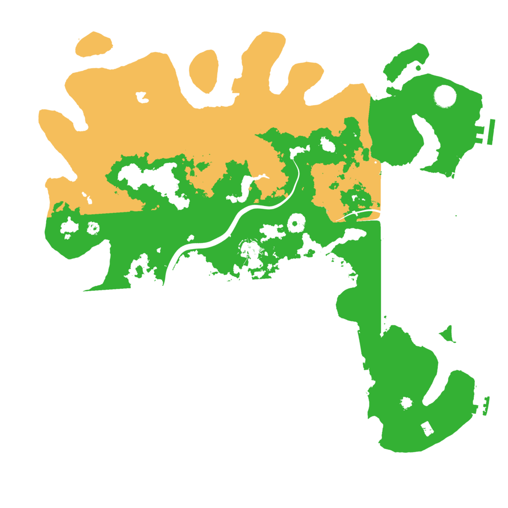 Biome Rust Map: Procedural Map, Size: 4000, Seed: 915942701