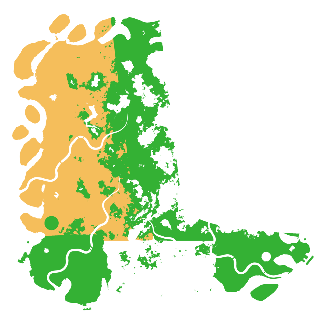 Biome Rust Map: Procedural Map, Size: 6000, Seed: 14042017