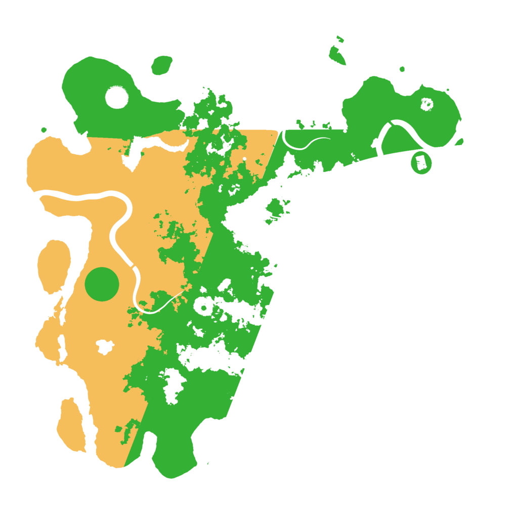 Biome Rust Map: Procedural Map, Size: 4000, Seed: 1280009935