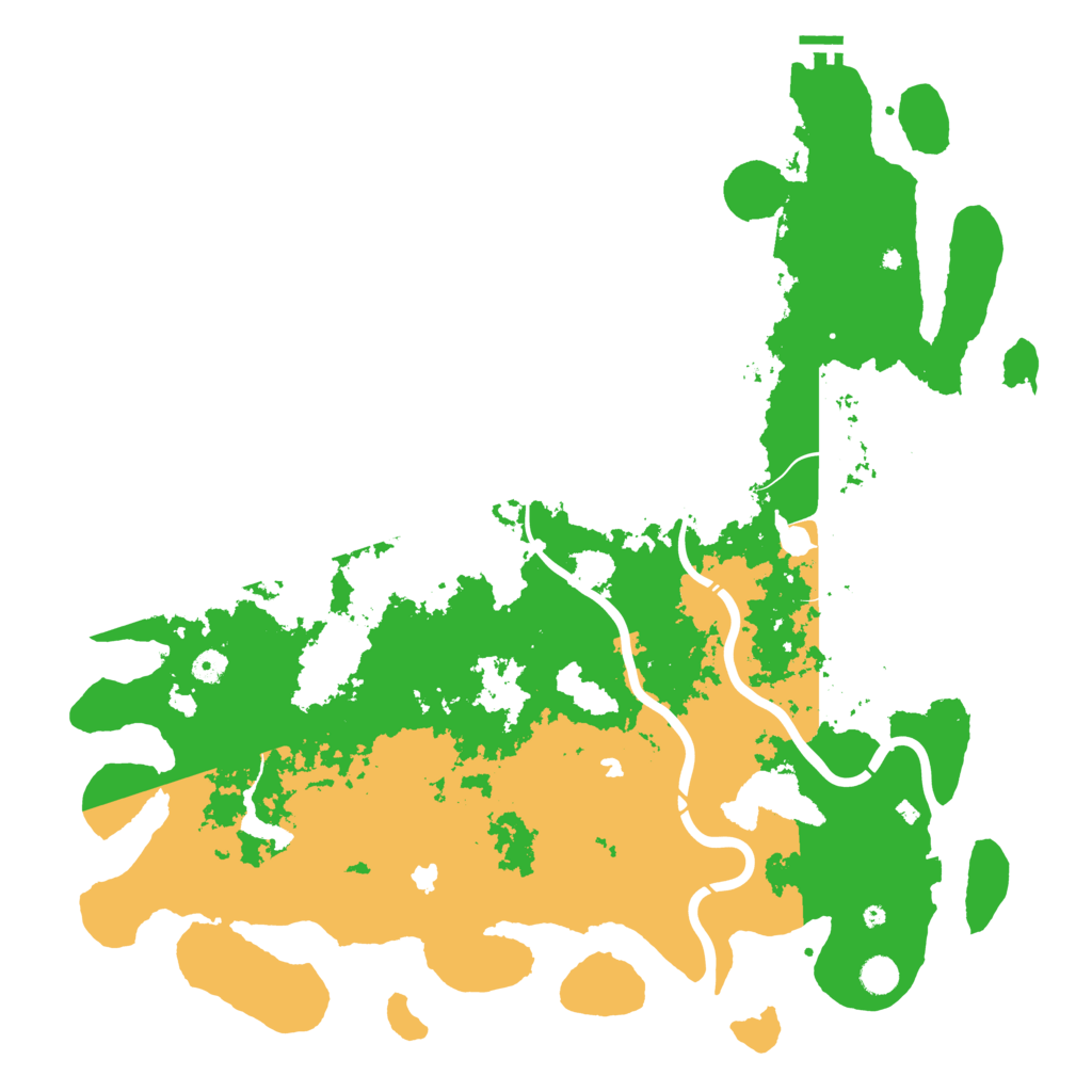 Biome Rust Map: Procedural Map, Size: 5000, Seed: 1772193679