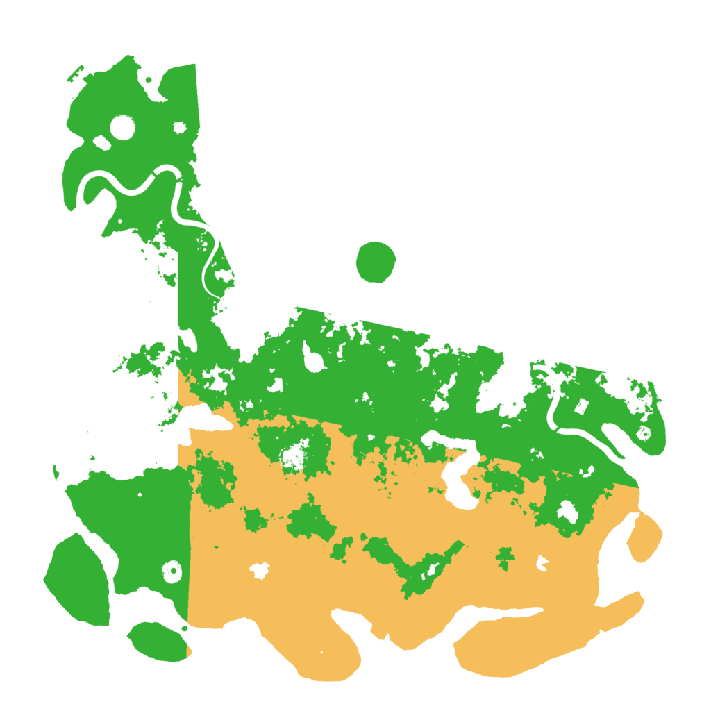 Biome Rust Map: Procedural Map, Size: 5000, Seed: 6767
