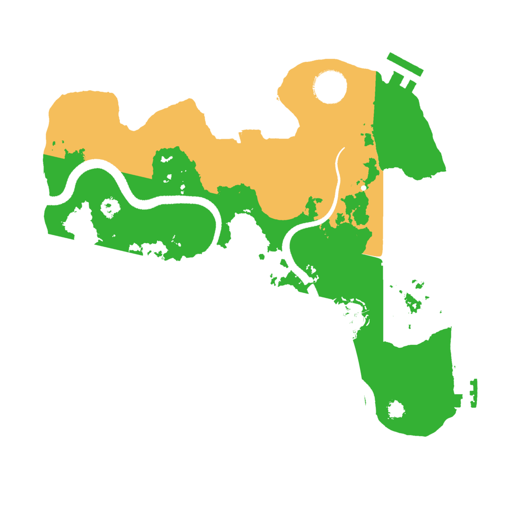 Biome Rust Map: Procedural Map, Size: 2700, Seed: 1772971280