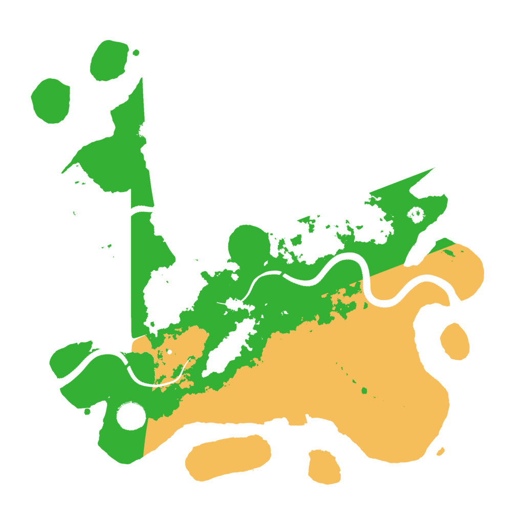 Biome Rust Map: Procedural Map, Size: 3300, Seed: 1378167375