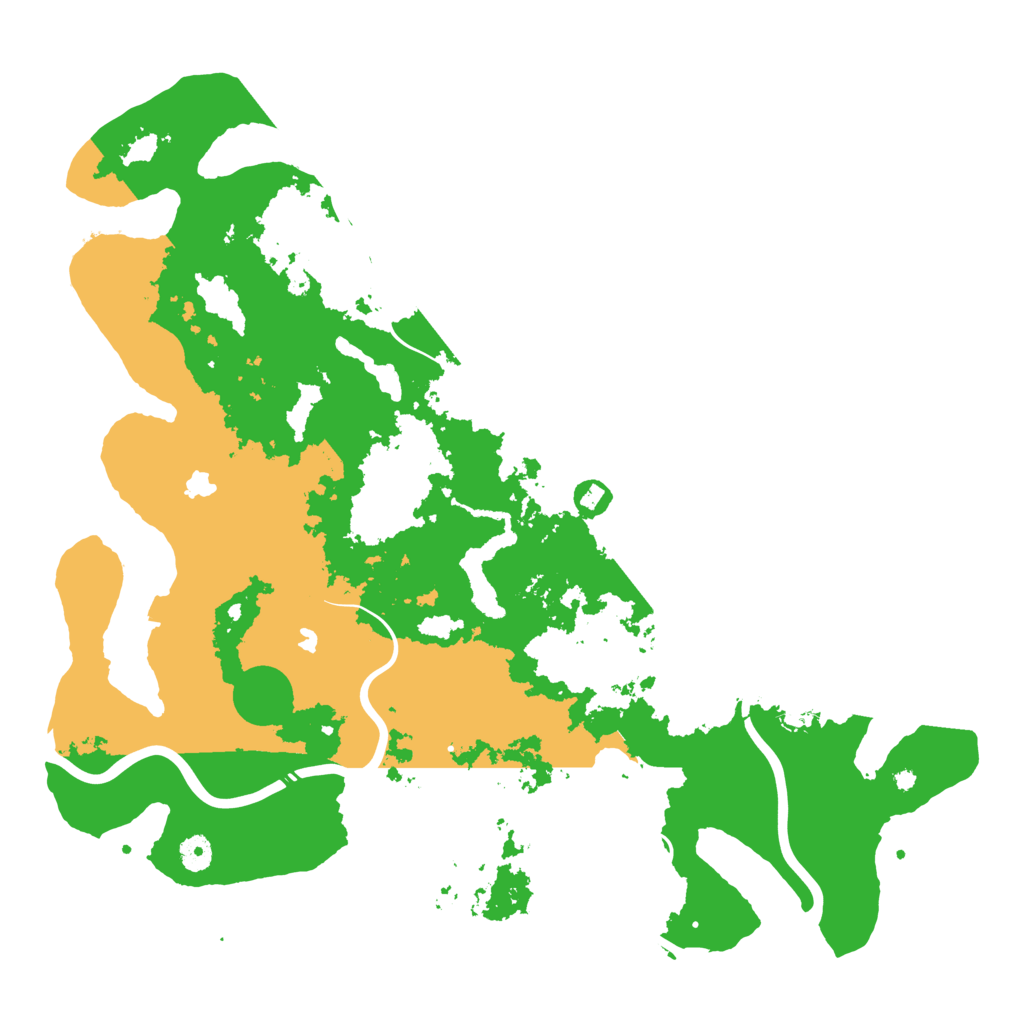 Biome Rust Map: Procedural Map, Size: 4500, Seed: 1561473936