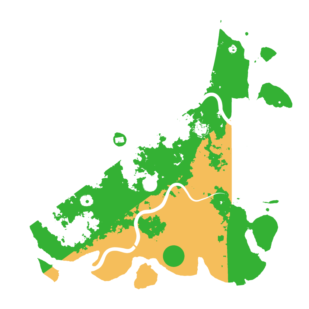 Biome Rust Map: Procedural Map, Size: 3800, Seed: 1366964959