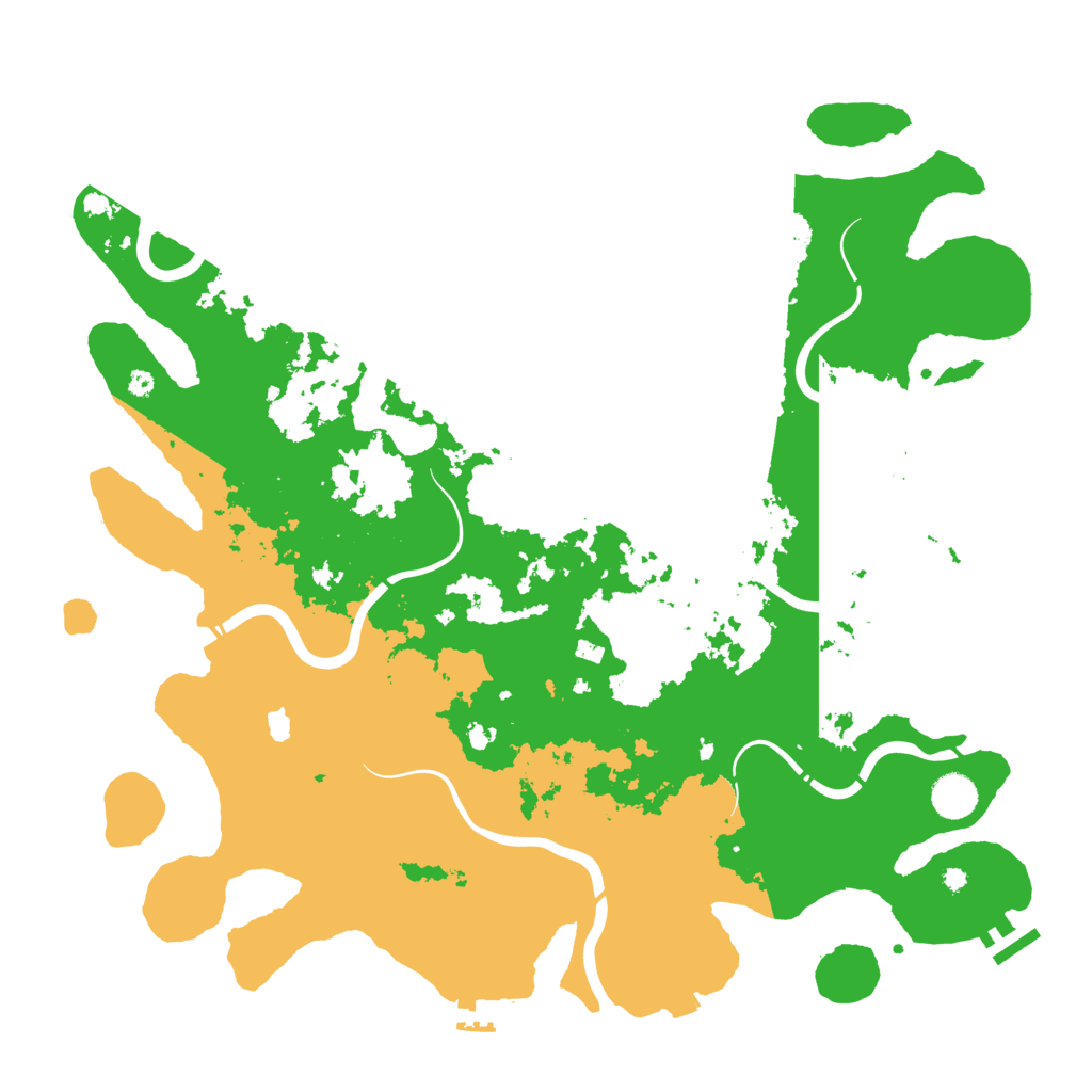 Biome Rust Map: Procedural Map, Size: 4250, Seed: 68080699