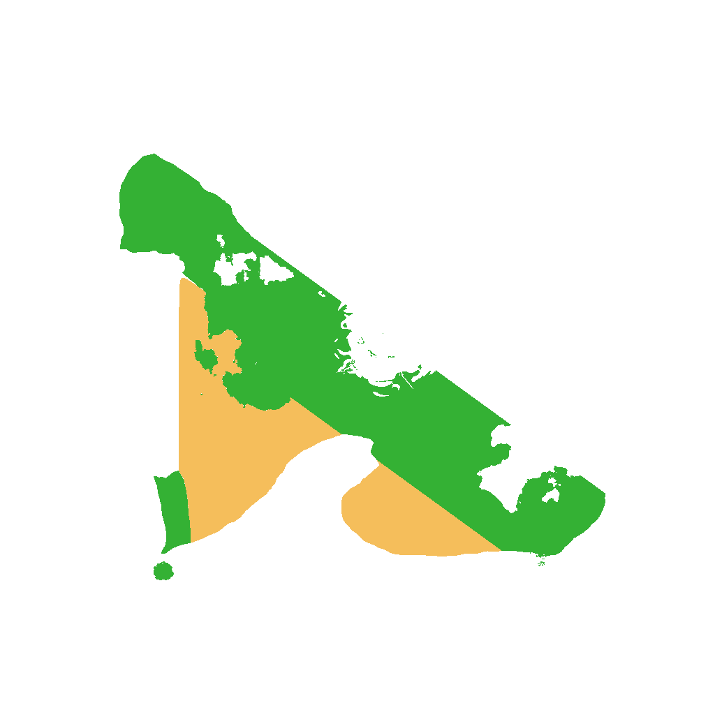 Biome Rust Map: Procedural Map, Size: 1500, Seed: 35416