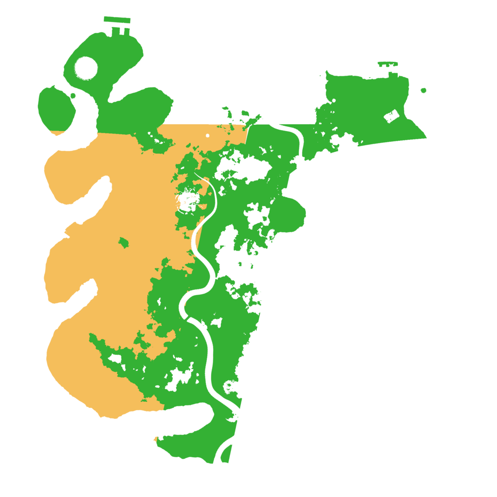 Biome Rust Map: Procedural Map, Size: 3800, Seed: 1777369653