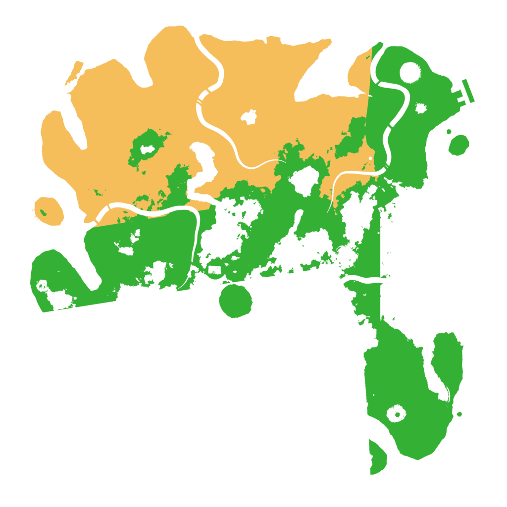 Biome Rust Map: Procedural Map, Size: 4250, Seed: 1087411087