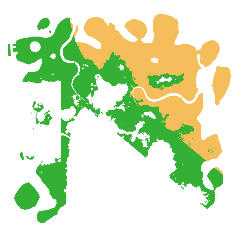 Biome Rust Map: Procedural Map, Size: 4000, Seed: 212310163