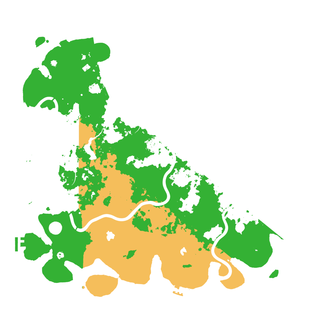 Biome Rust Map: Procedural Map, Size: 4500, Seed: 8325668