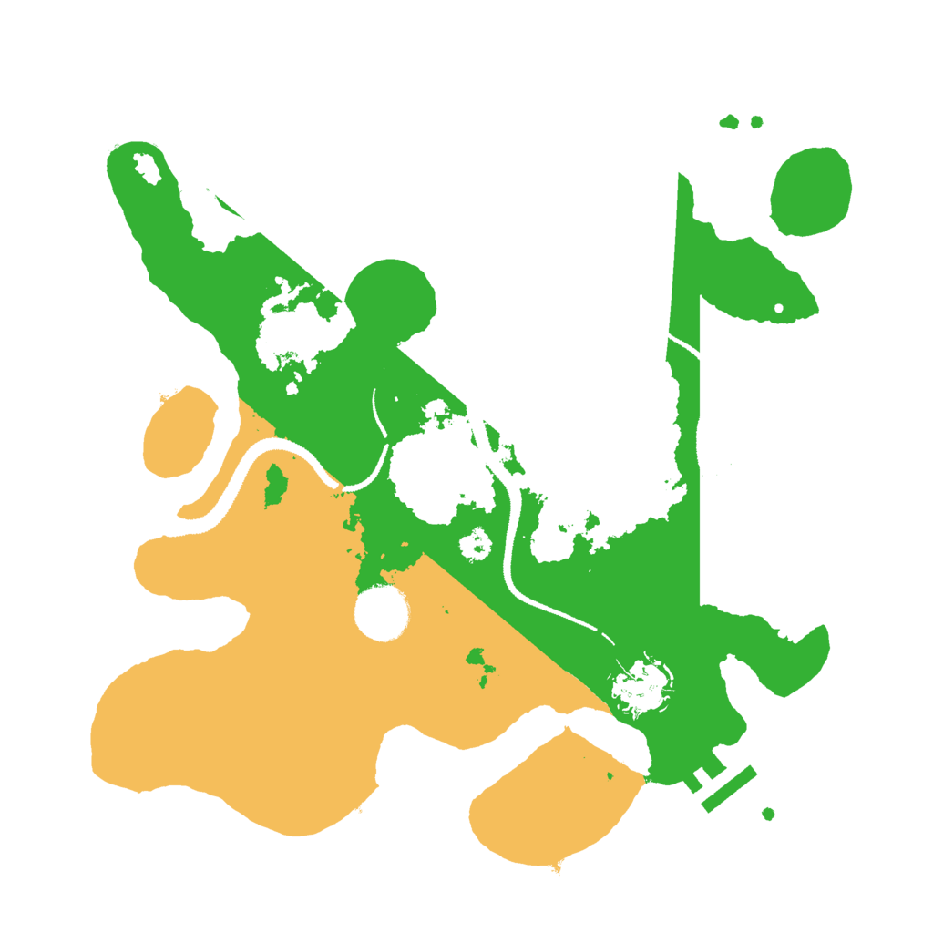 Biome Rust Map: Procedural Map, Size: 3000, Seed: 349353632