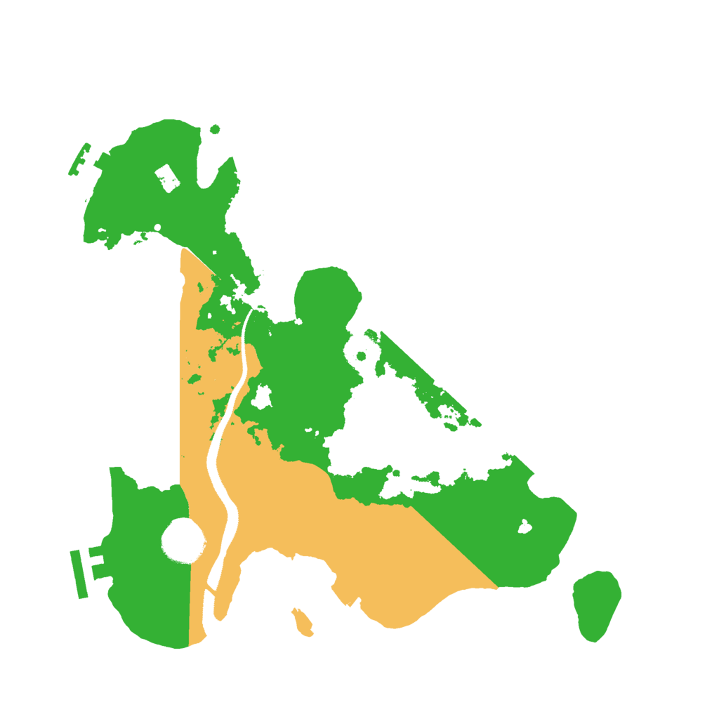 Biome Rust Map: Procedural Map, Size: 3000, Seed: 1522717836