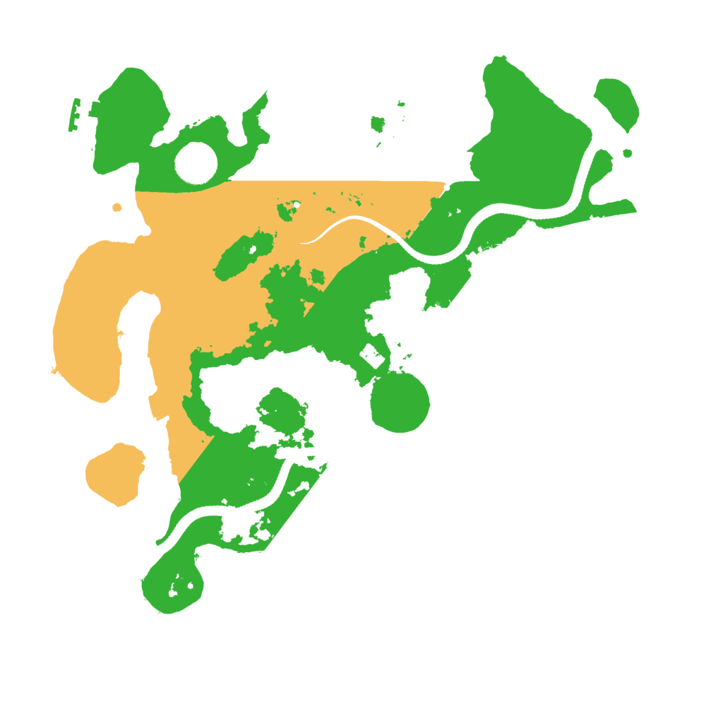 Biome Rust Map: Procedural Map, Size: 3250, Seed: 2140199968