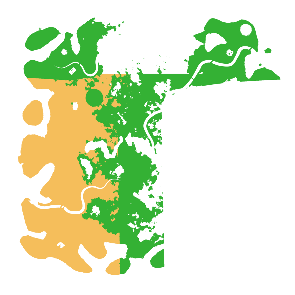 Biome Rust Map: Procedural Map, Size: 4500, Seed: 247929854