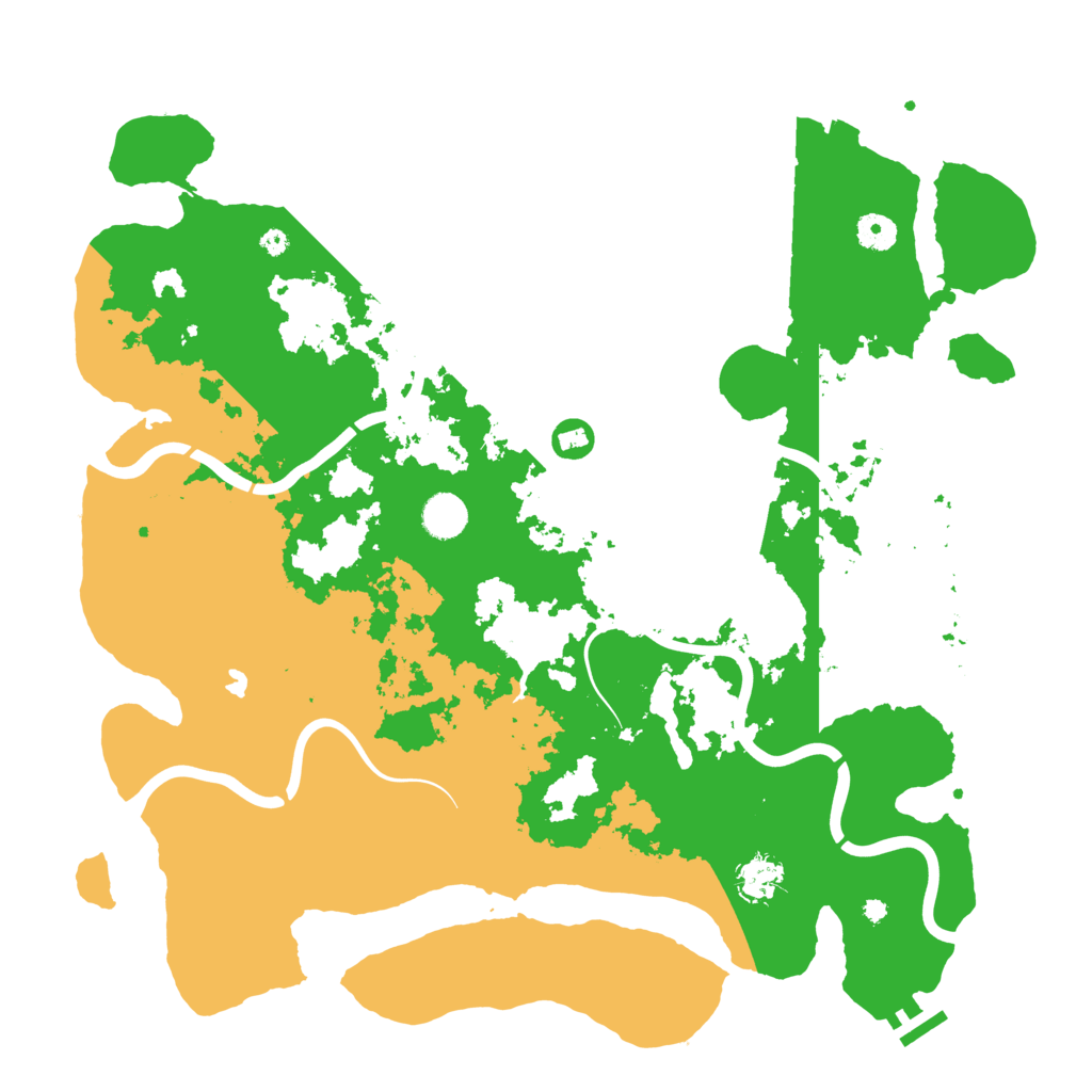 Biome Rust Map: Procedural Map, Size: 4250, Seed: 1539762222