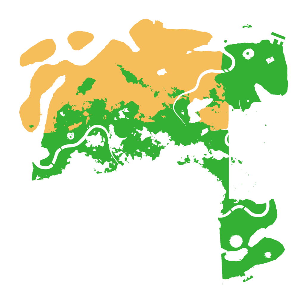 Biome Rust Map: Procedural Map, Size: 4250, Seed: 1837
