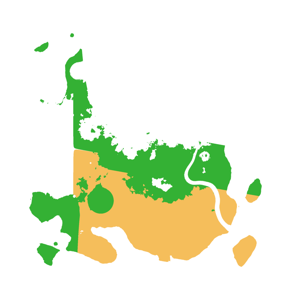 Biome Rust Map: Procedural Map, Size: 3000, Seed: 1567131363