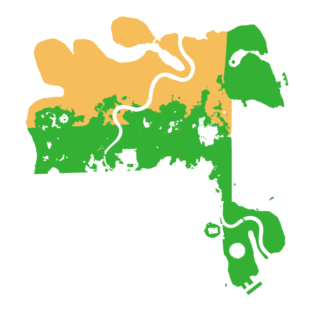 Biome Rust Map: Procedural Map, Size: 3500, Seed: 1422933948