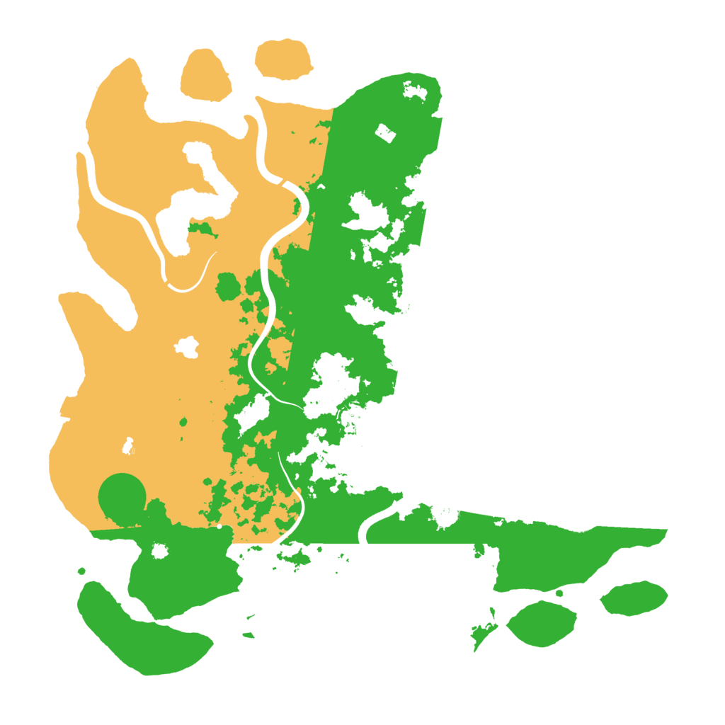 Biome Rust Map: Procedural Map, Size: 4000, Seed: 907546090