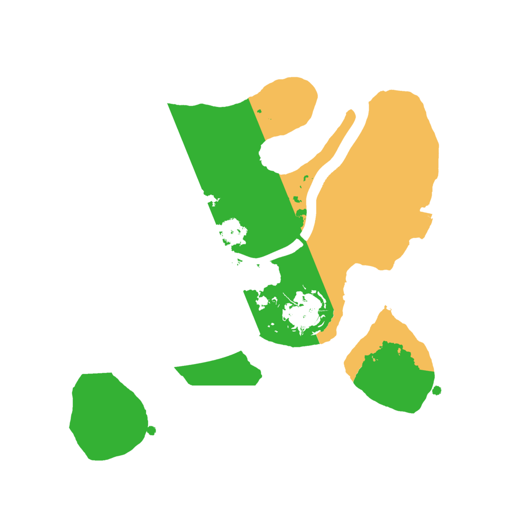 Biome Rust Map: Procedural Map, Size: 2250, Seed: 1747216782