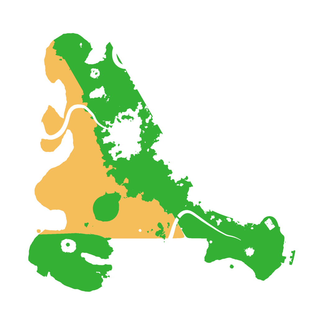 Biome Rust Map: Procedural Map, Size: 3250, Seed: 886617834