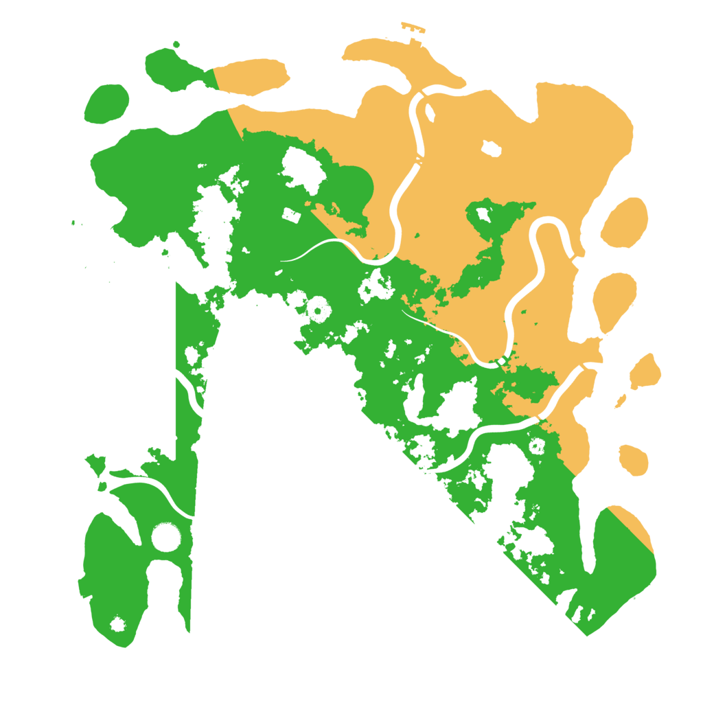 Biome Rust Map: Procedural Map, Size: 4250, Seed: 361025182