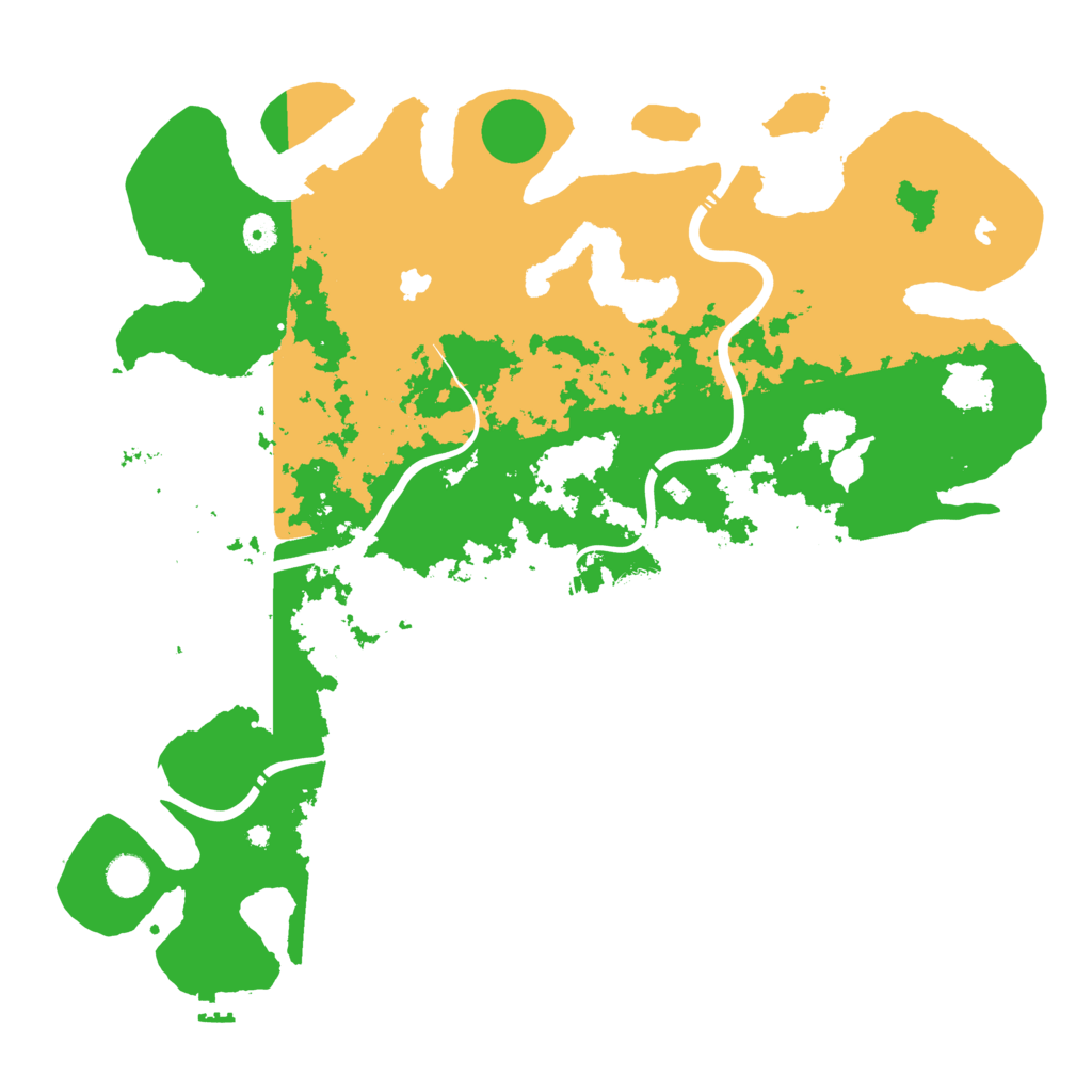 Biome Rust Map: Procedural Map, Size: 4500, Seed: 833435535