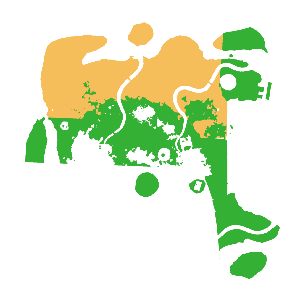 Biome Rust Map: Procedural Map, Size: 3500, Seed: 1273987140