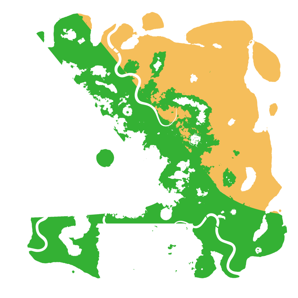 Biome Rust Map: Procedural Map, Size: 4750, Seed: 23683054
