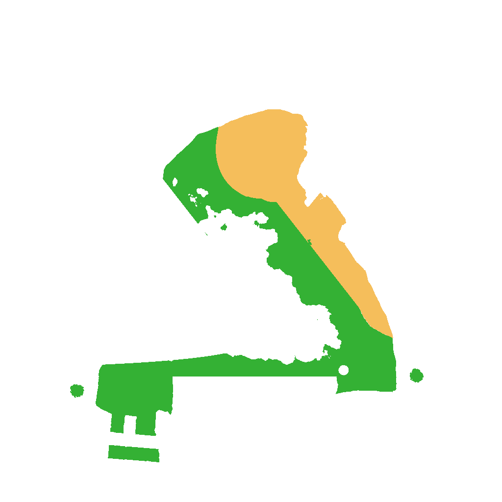 Biome Rust Map: Procedural Map, Size: 1500, Seed: 1384985324