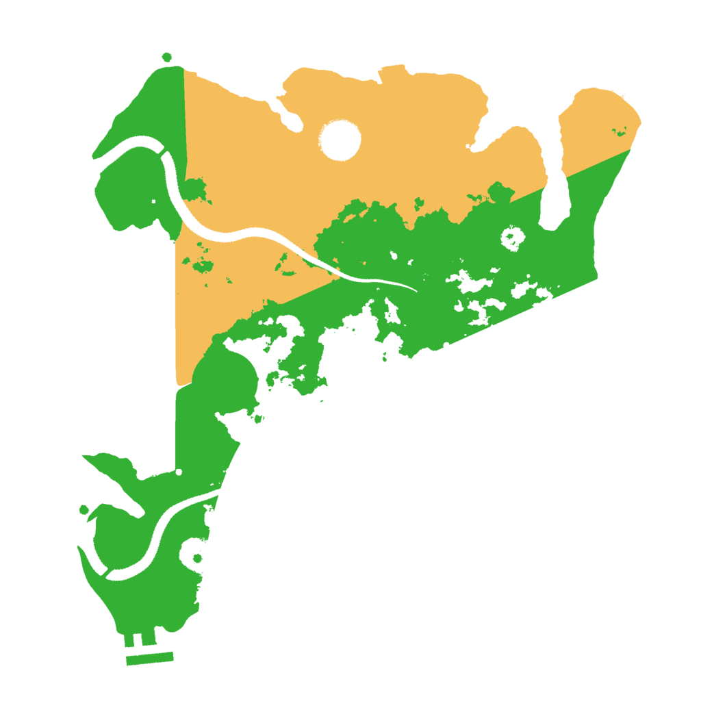 Biome Rust Map: Procedural Map, Size: 3000, Seed: 1862338855