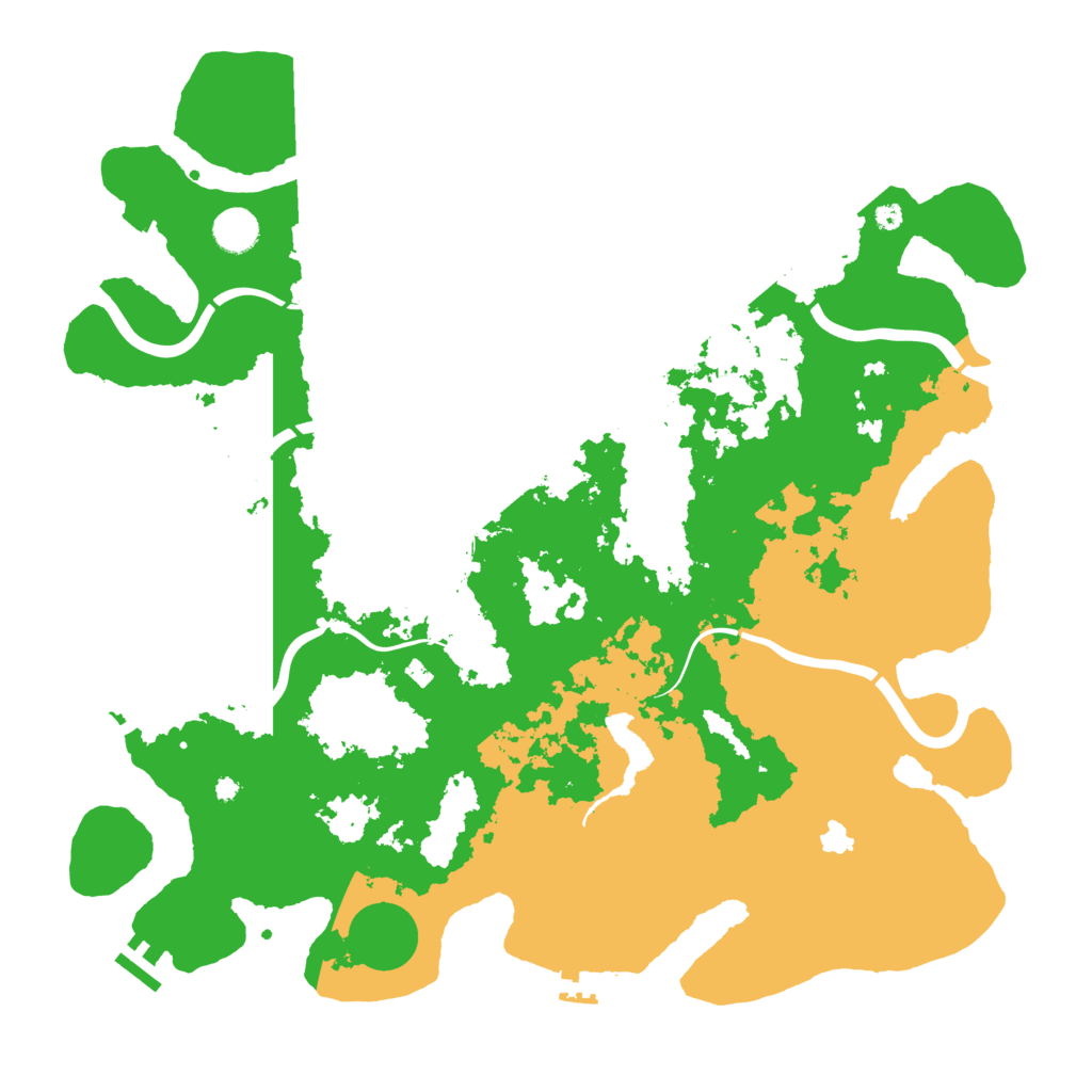 Biome Rust Map: Procedural Map, Size: 4250, Seed: 808702003