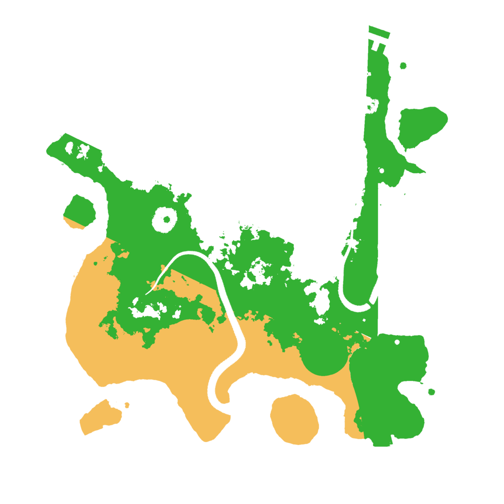 Biome Rust Map: Procedural Map, Size: 3000, Seed: 212058041