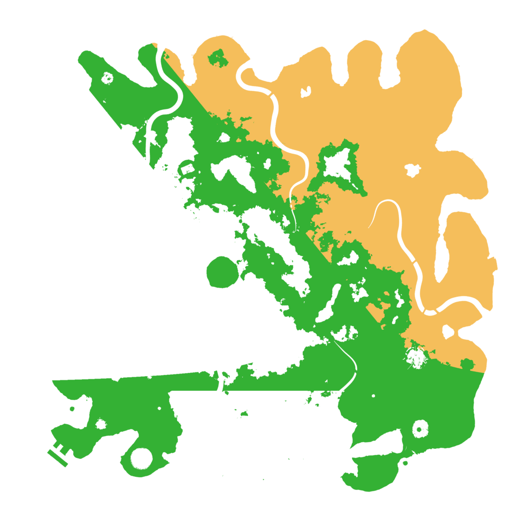 Biome Rust Map: Procedural Map, Size: 4500, Seed: 1940500287