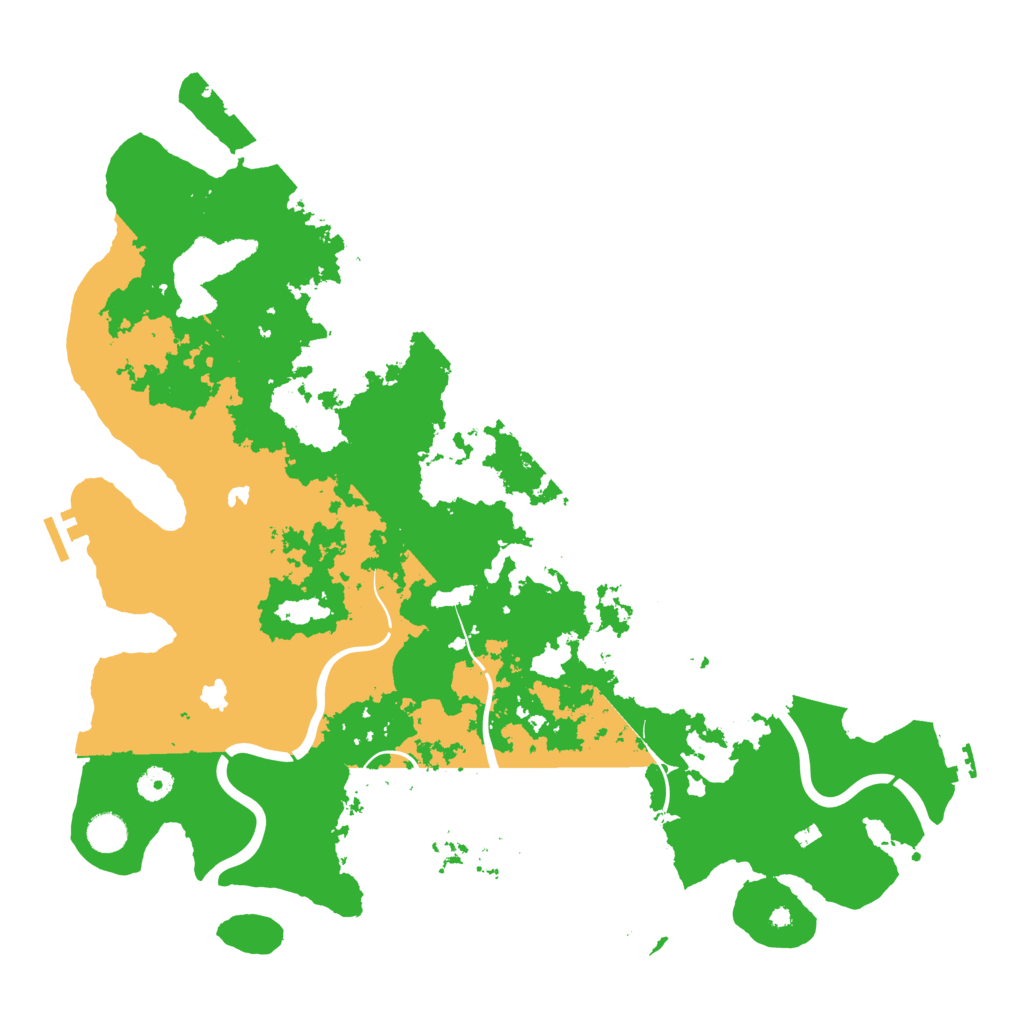 Biome Rust Map: Procedural Map, Size: 4500, Seed: 36467223