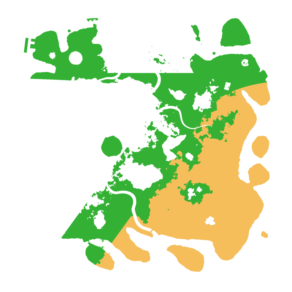 Biome Rust Map: Procedural Map, Size: 4000, Seed: 34742979