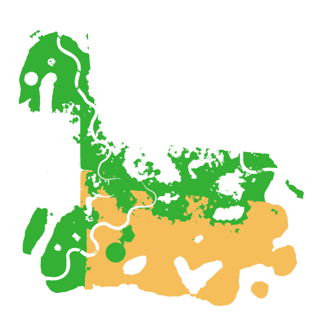 Biome Rust Map: Procedural Map, Size: 4250, Seed: 212382895