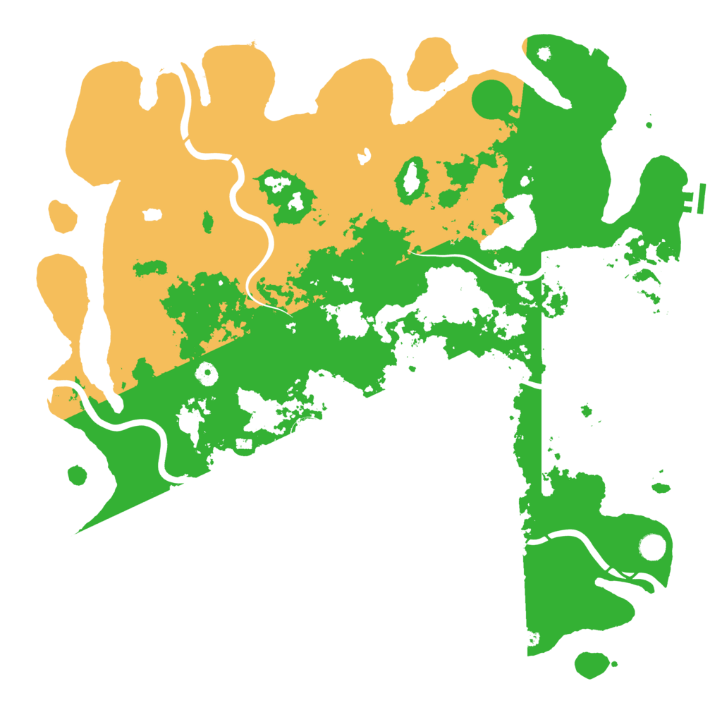 Biome Rust Map: Procedural Map, Size: 4800, Seed: 1051230320