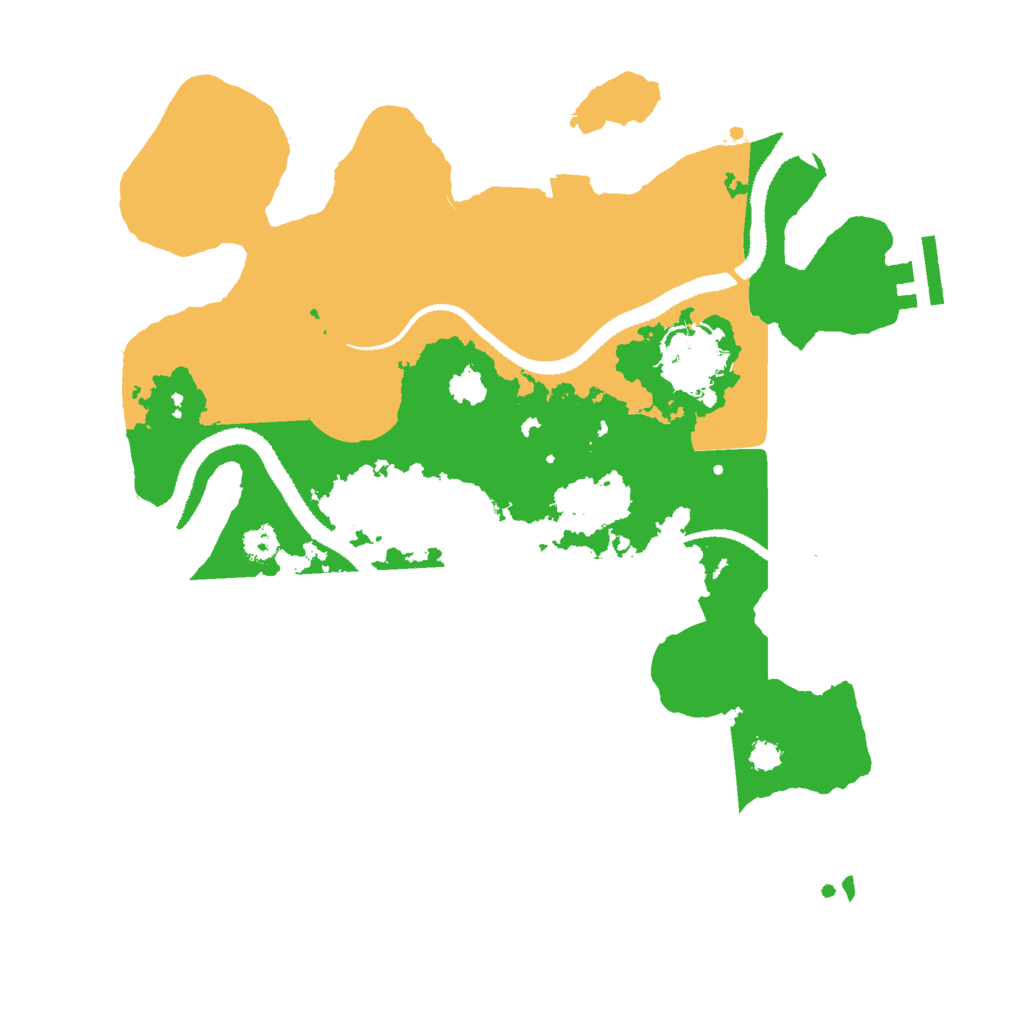 Biome Rust Map: Procedural Map, Size: 3000, Seed: 37752