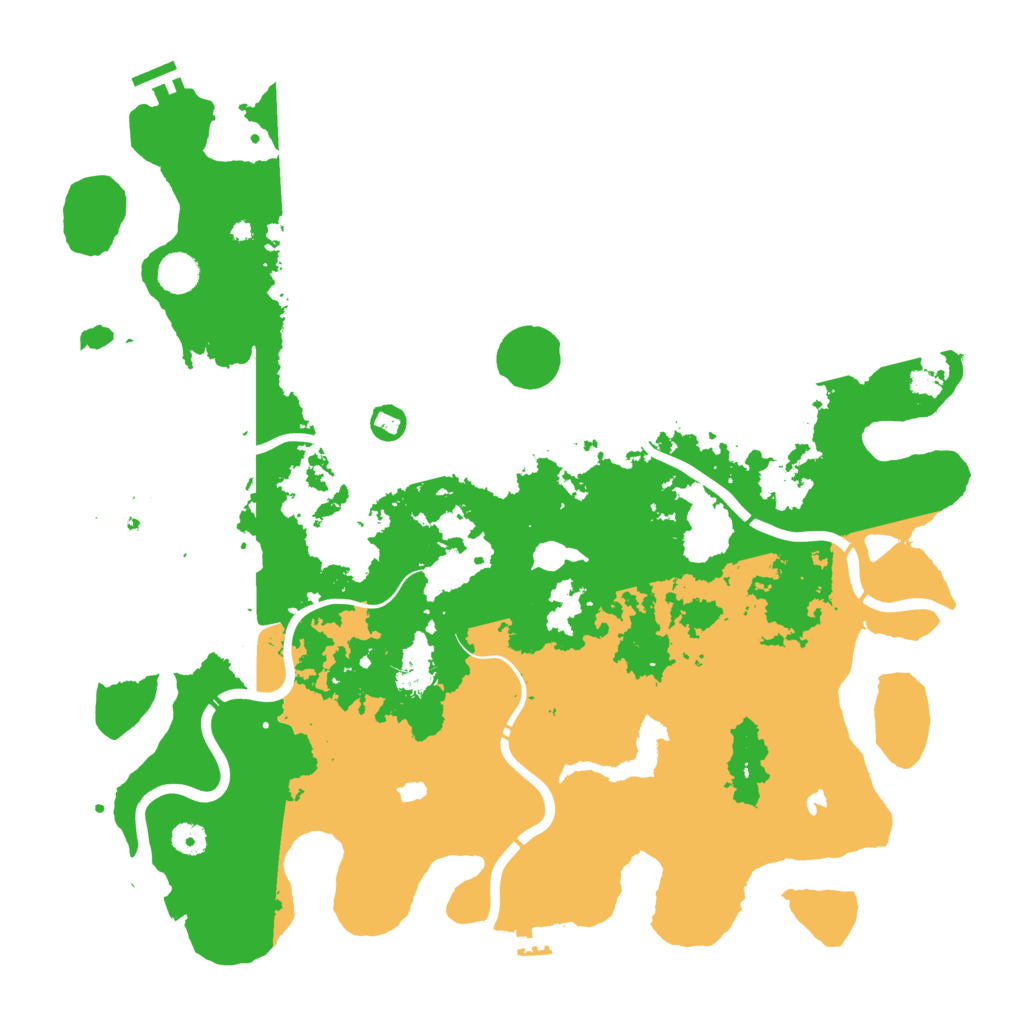 Biome Rust Map: Procedural Map, Size: 4526, Seed: 1