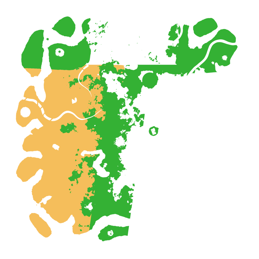 Biome Rust Map: Procedural Map, Size: 4500, Seed: 2138980229