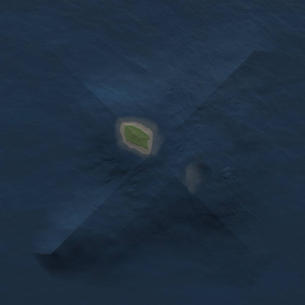 Rust Map: Procedural Map, Size: 1000, Seed: 8926, 1 Monuments