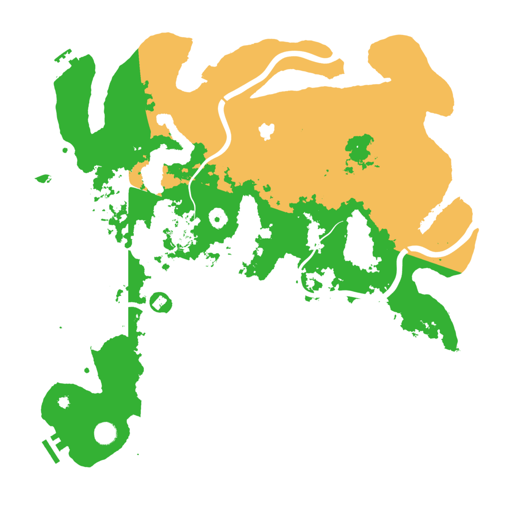 Biome Rust Map: Procedural Map, Size: 4000, Seed: 1514177029